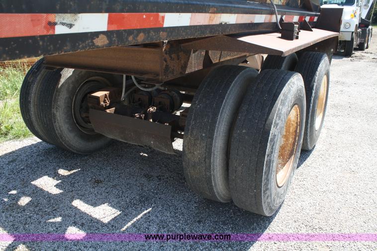 image for item A2147 1995 Trail King belly dump trailer
