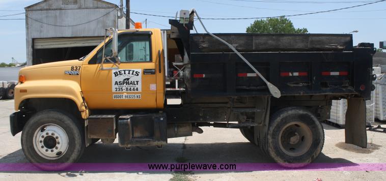 image for item A2181 1993 Chevrolet Kodiak dump truck