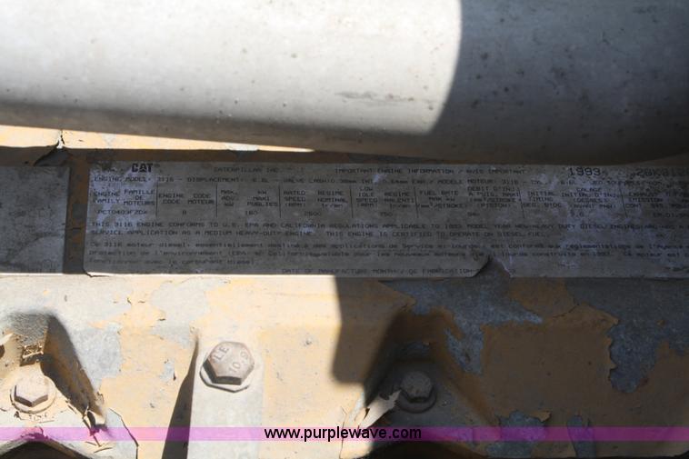 image for item A2181 1993 Chevrolet Kodiak dump truck