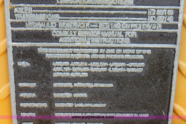 image for item A2563 1989 Blaw-Knox PF150 paver