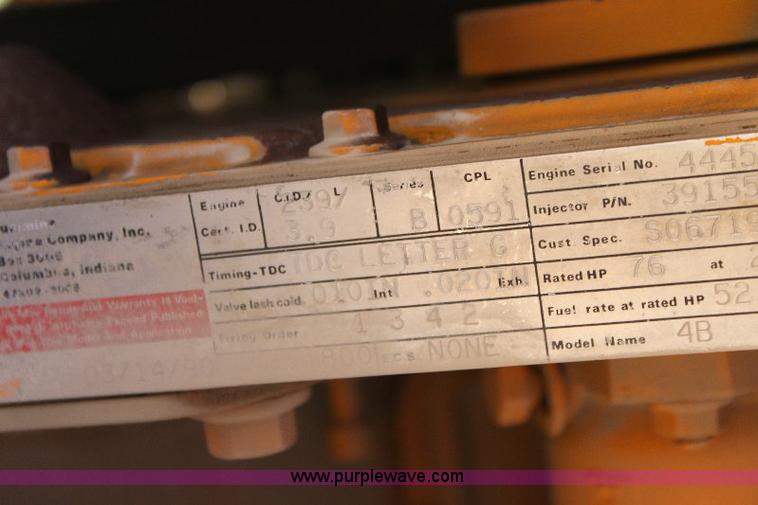 image for item A2564 1990 Rosco RB38 power broom