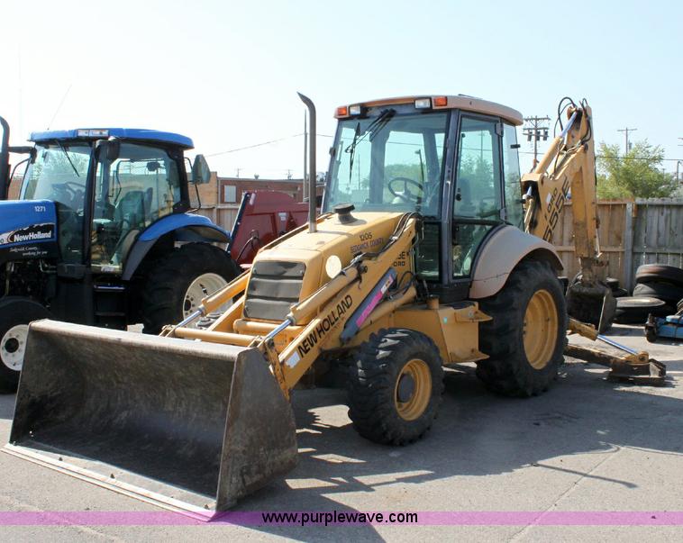 image for item A2579 1996 Ford 555E backhoe
