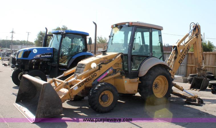 image for item A2579 1996 Ford 555E backhoe