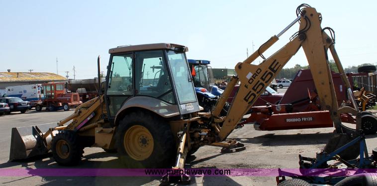 image for item A2579 1996 Ford 555E backhoe