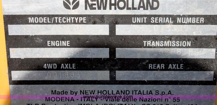 image for item A2579 1996 Ford 555E backhoe