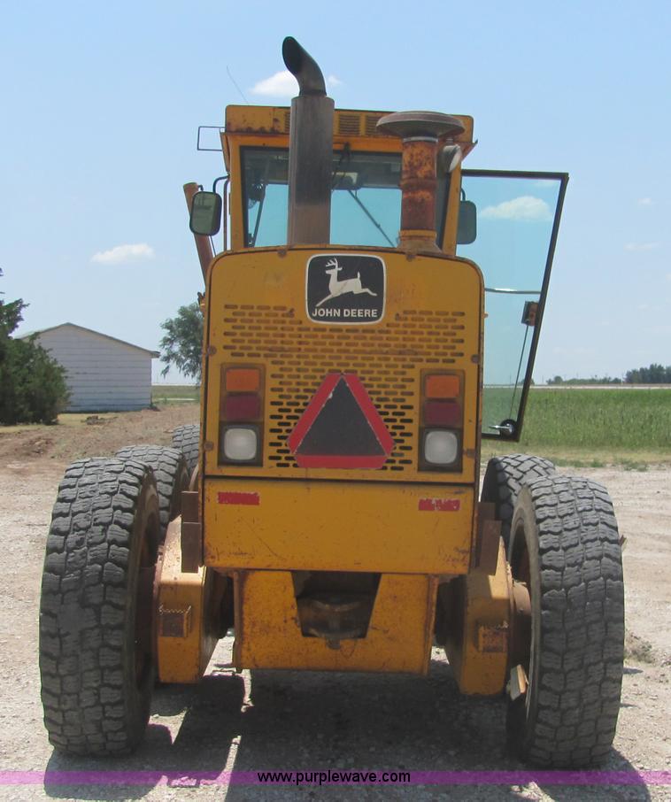 image for item A3594 John Deere 770BH motor grader
