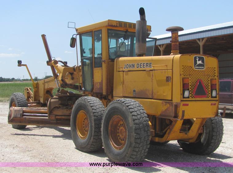 image for item A3594 John Deere 770BH motor grader