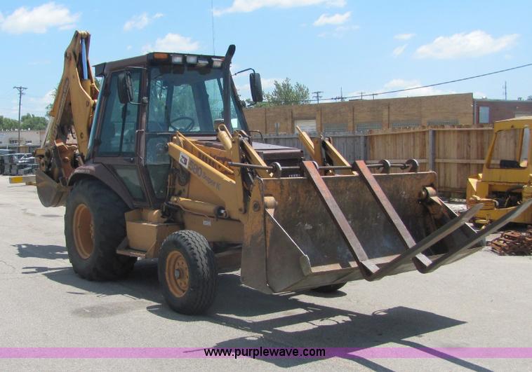 image for item A3655 1994 Case 580 Super K backhoe