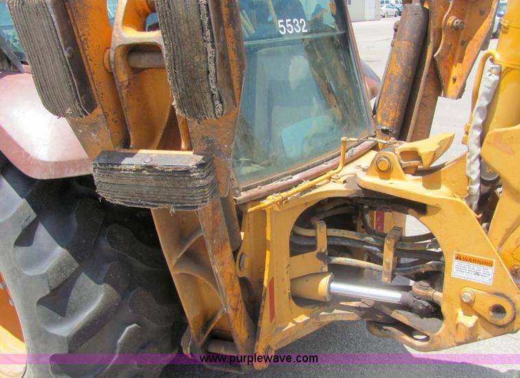 image for item A3655 1994 Case 580 Super K backhoe