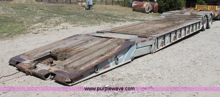 image for item A3683 1980 Heavy haul equipment trailer