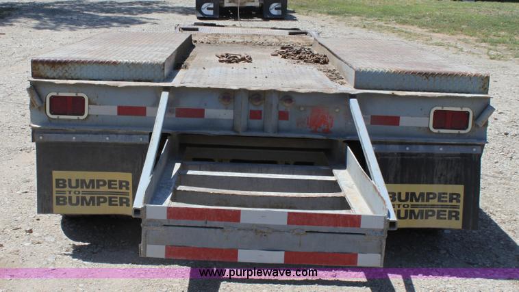image for item A3683 1980 Heavy haul equipment trailer