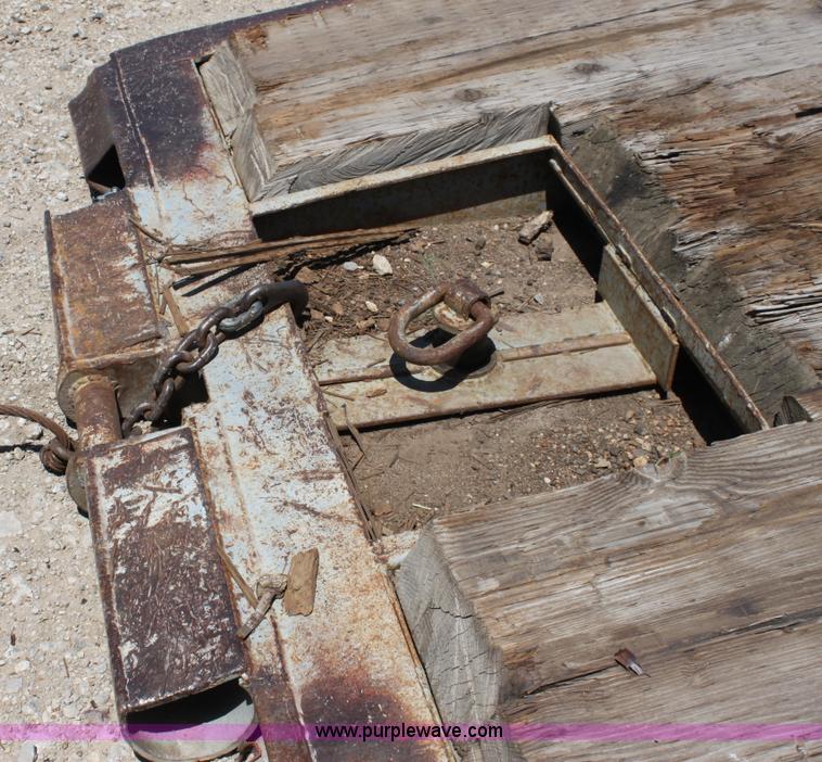 image for item A3683 1980 Heavy haul equipment trailer