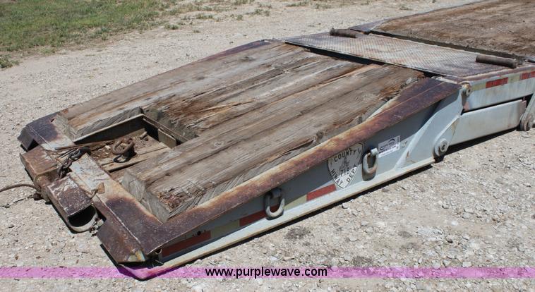 image for item A3683 1980 Heavy haul equipment trailer