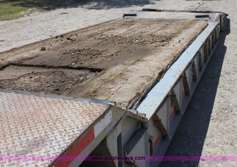 image for item A3683 1980 Heavy haul equipment trailer