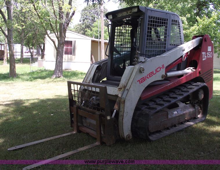 image for item A4137 2007 Takeuchi TL150 skid steer