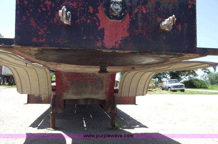image for item A4144 1972 Fruehauf 25 ton lowboy trailer