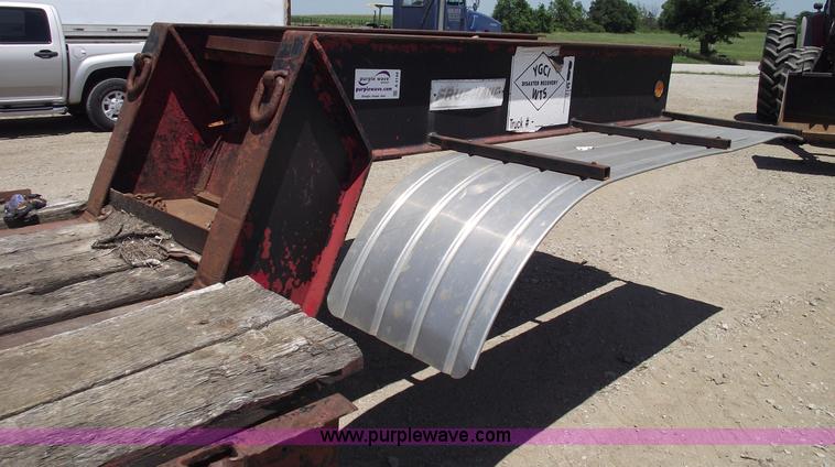image for item A4144 1972 Fruehauf 25 ton lowboy trailer