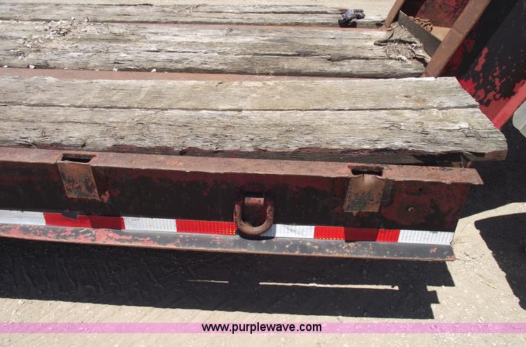 image for item A4144 1972 Fruehauf 25 ton lowboy trailer