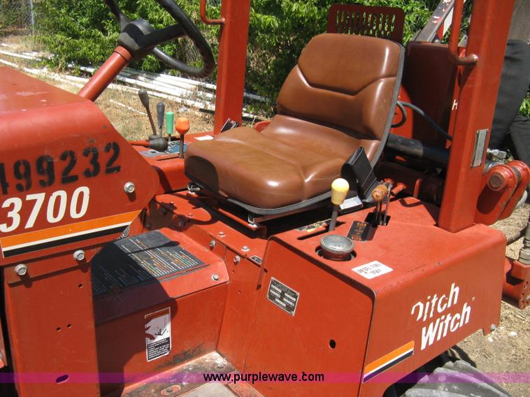 image for item A4282 2004 Ditch Witch 3700 trencher