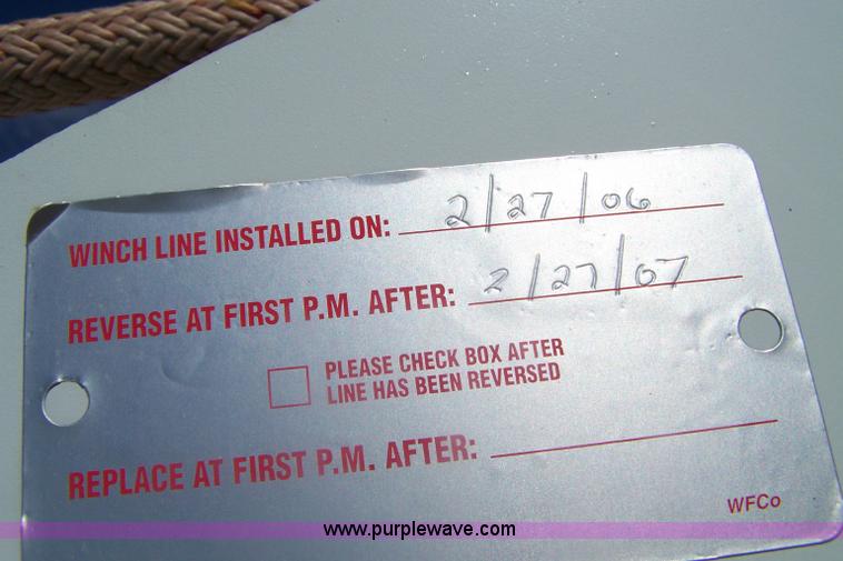 image for item A4549 1992 International 4900 crew cab bucket truck