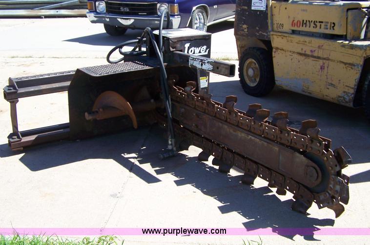 image for item A4555 Lowe 14C skid steer trencher