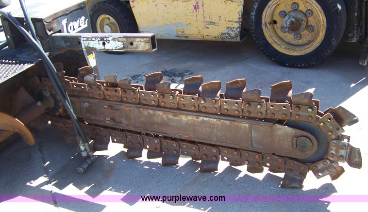image for item A4555 Lowe 14C skid steer trencher