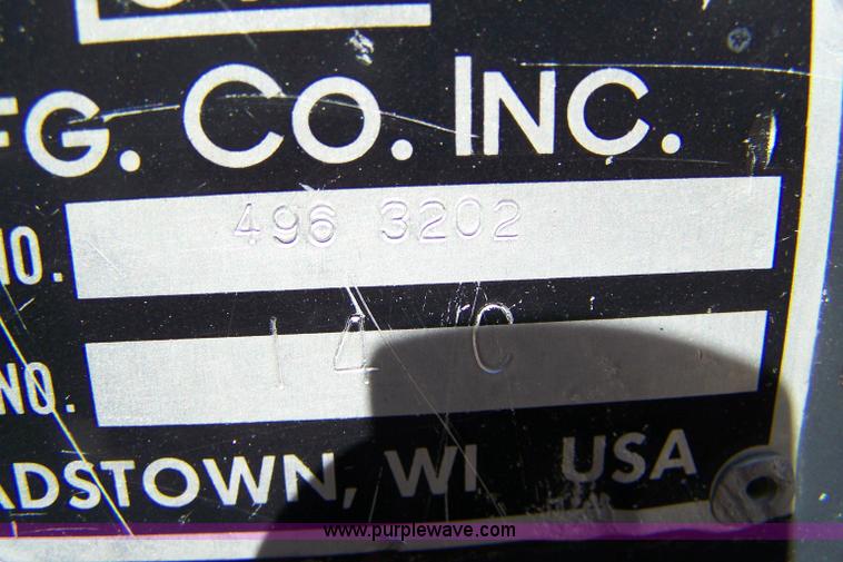 image for item A4555 Lowe 14C skid steer trencher