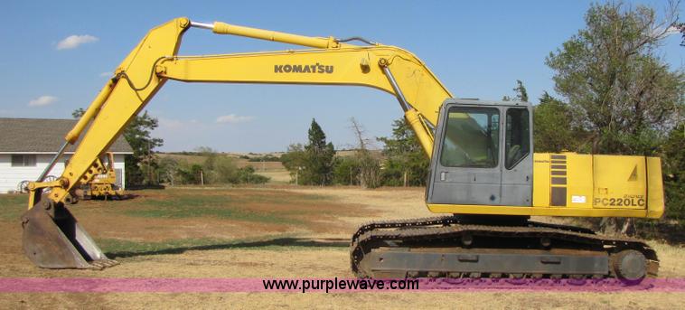 image for item A4653 Komatsu PC220LC excavator