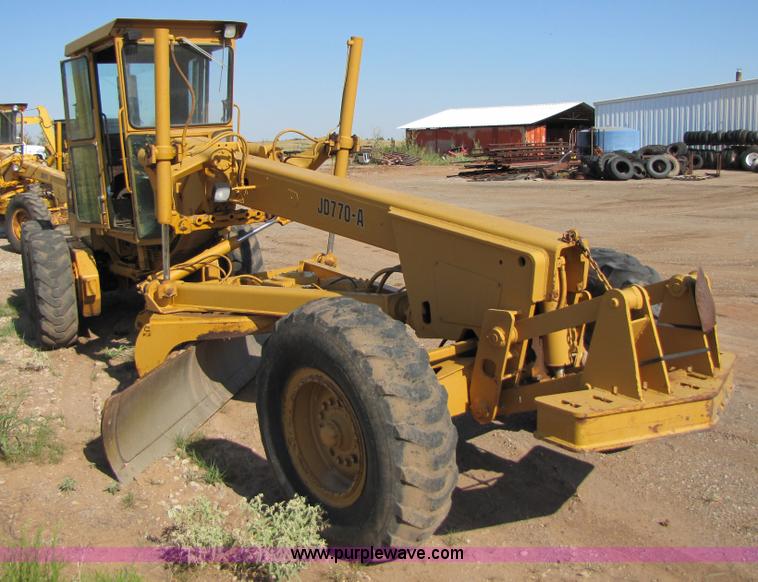 image for item A4670 John Deere 770A motor grader