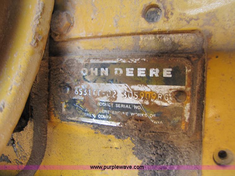 image for item A4670 John Deere 770A motor grader