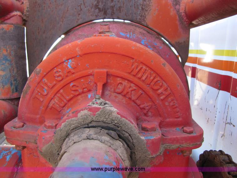 image for item A4672 1984 Ford 8000 winch truck