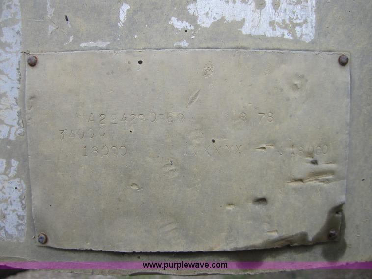 image for item A4720 1978 Mate 24' dump trailer