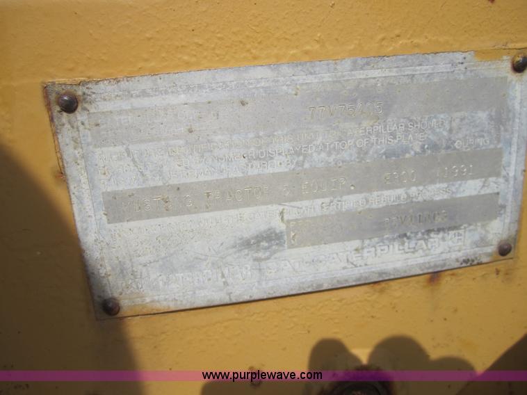 image for item A4729 1978 Caterpillar D8K dozer