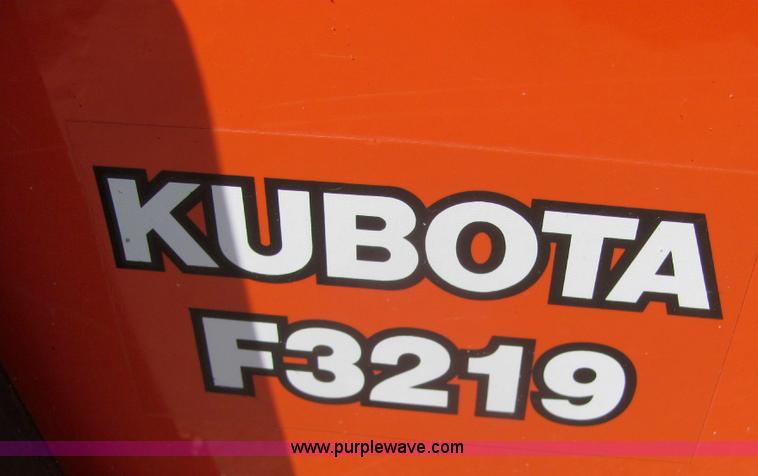 image for item A9109 Kubota F3219 5' broom