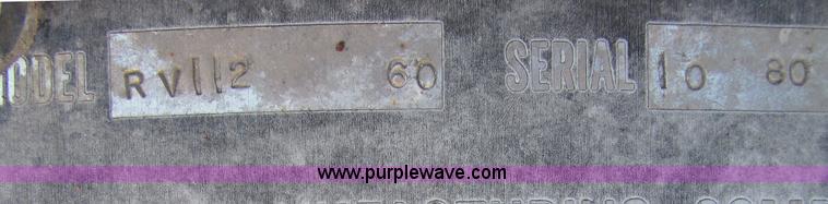 image for item A9111 Valk RV112 11' snow plow