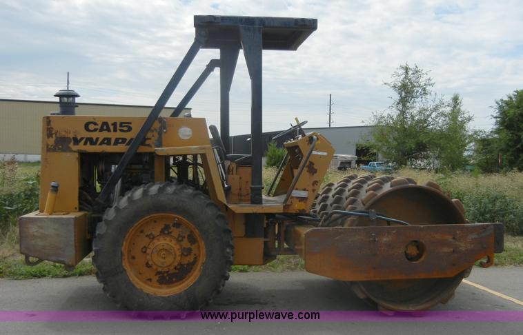 image for item A9978 Dynapac CA15 foot pad vibratory packer
