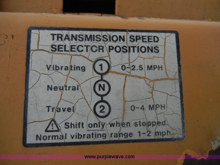 image for item A9978 Dynapac CA15 foot pad vibratory packer