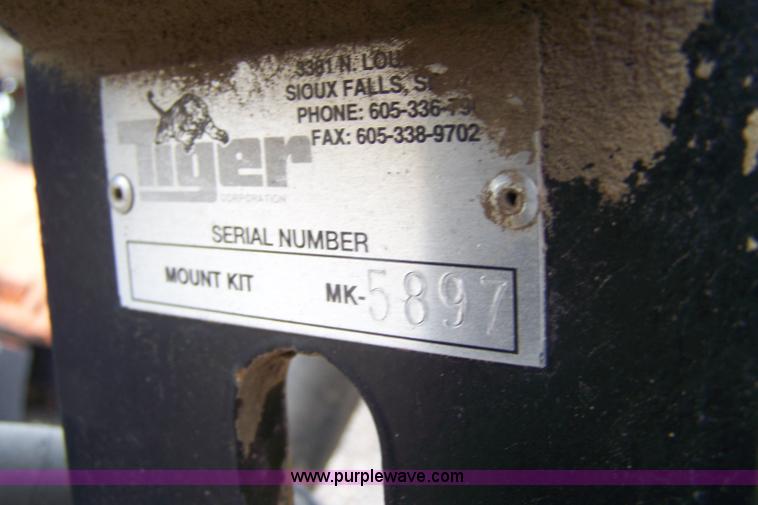 image for item B3531 Tiger TRB60 5' side swing boom mower