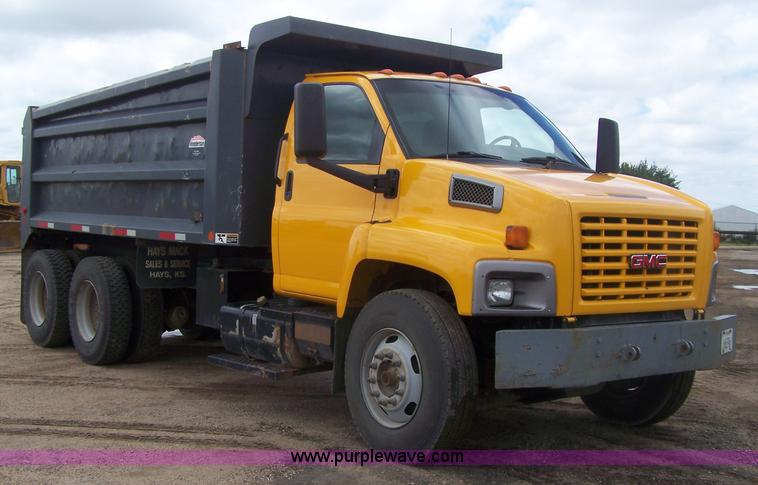 image for item B3532 2003 GMC C8500 dump truck