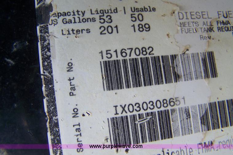 image for item B3532 2003 GMC C8500 dump truck