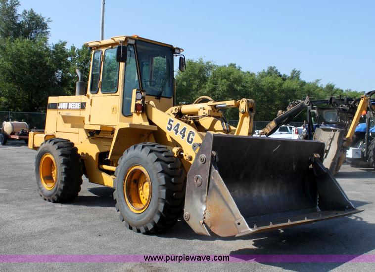 image for item B9757 1993 John Deere 544G wheel loader