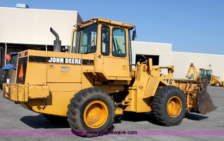image for item B9757 1993 John Deere 544G wheel loader