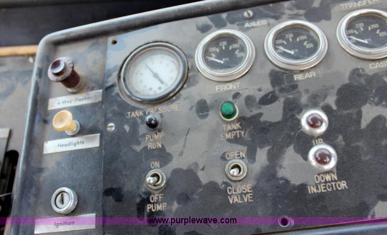 image for item B9788 1984 Big A 4500 sludge applicator