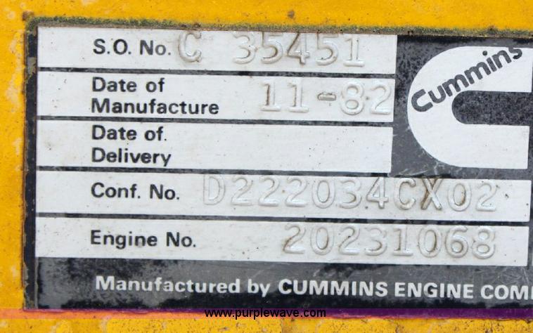 image for item B9788 1984 Big A 4500 sludge applicator