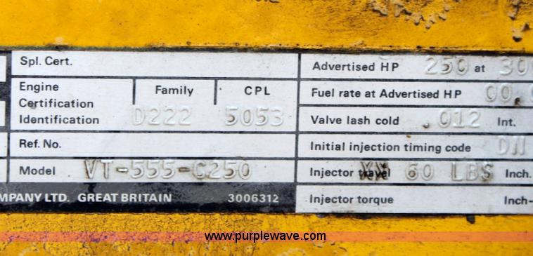 image for item B9788 1984 Big A 4500 sludge applicator