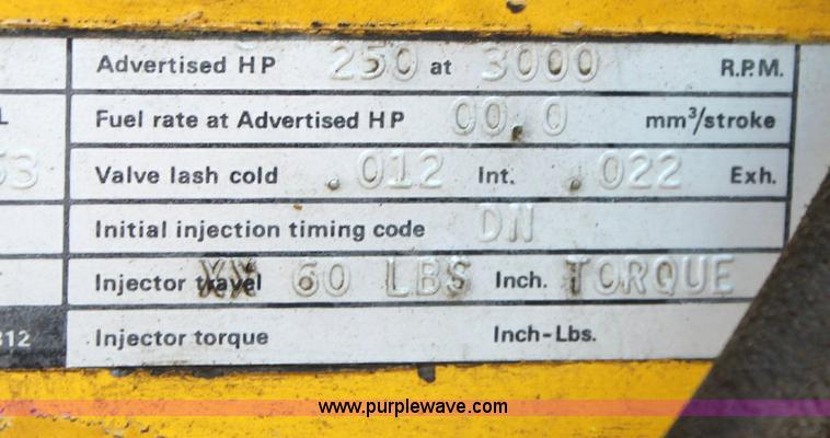 image for item B9788 1984 Big A 4500 sludge applicator