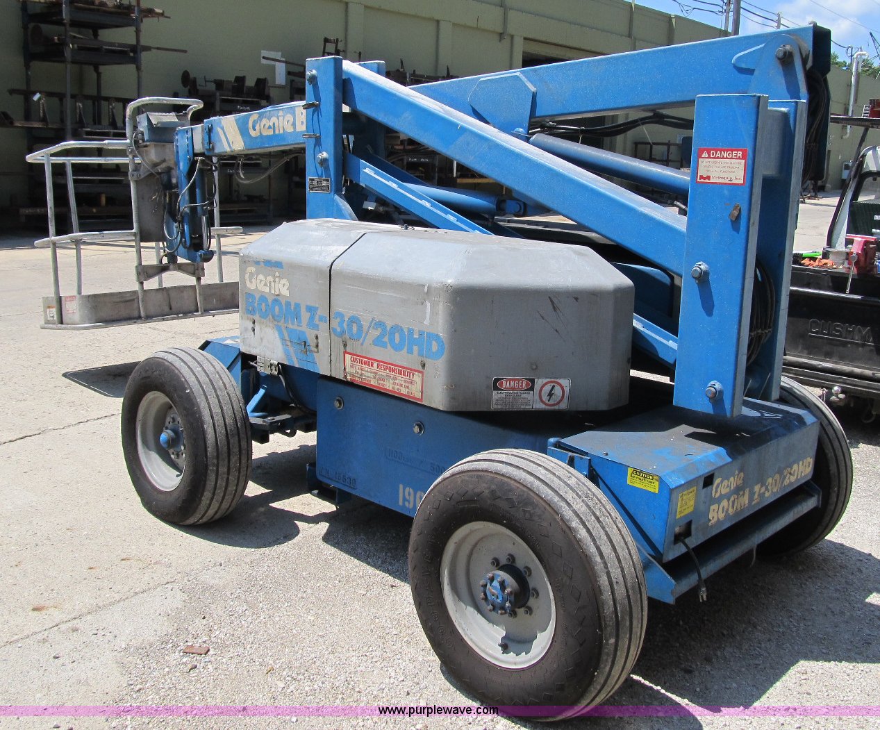 1989 Genie Z30/20HD boom lift in Ida Grove, IA Item A4917 sold