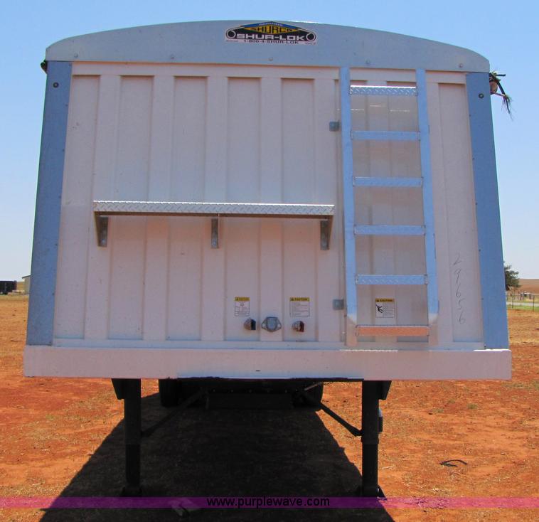 image for item 3441 2011 Travelong 34' dual hopper grain trailer