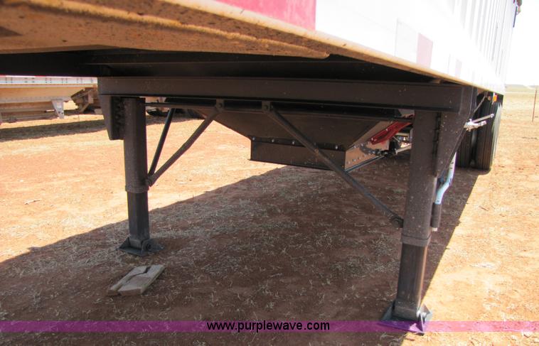 image for item 3441 2011 Travelong 34' dual hopper grain trailer