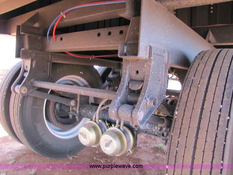 image for item 3441 2011 Travelong 34' dual hopper grain trailer